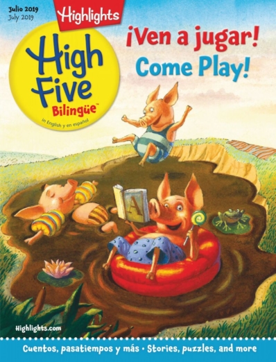 Highlights High Five Bilingue July 01, 2019 Issue Cover