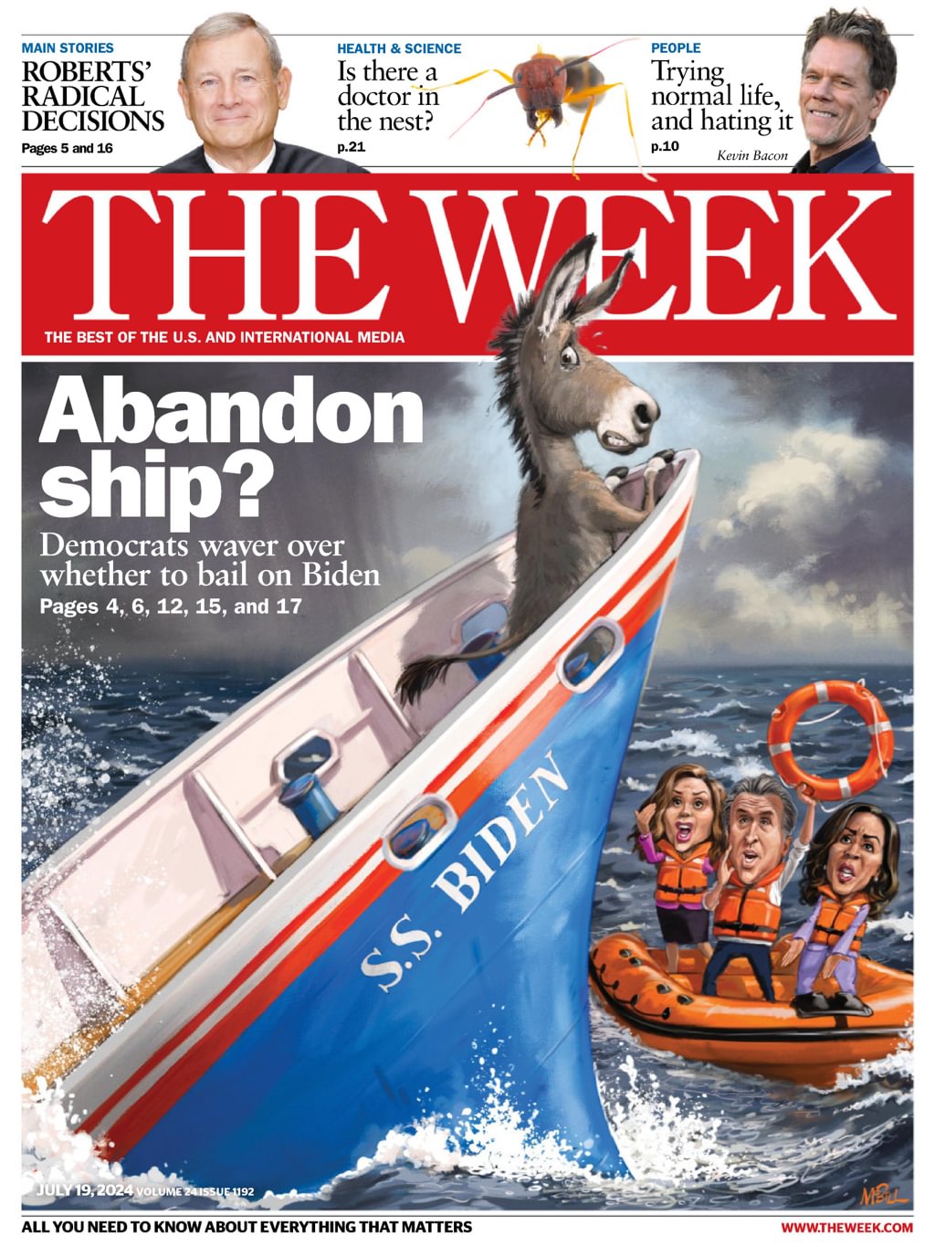 The-Week July 19, 2024 Issue Cover