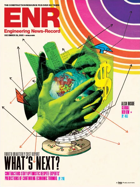 Engineering News Record December 29, 2025 Issue Cover