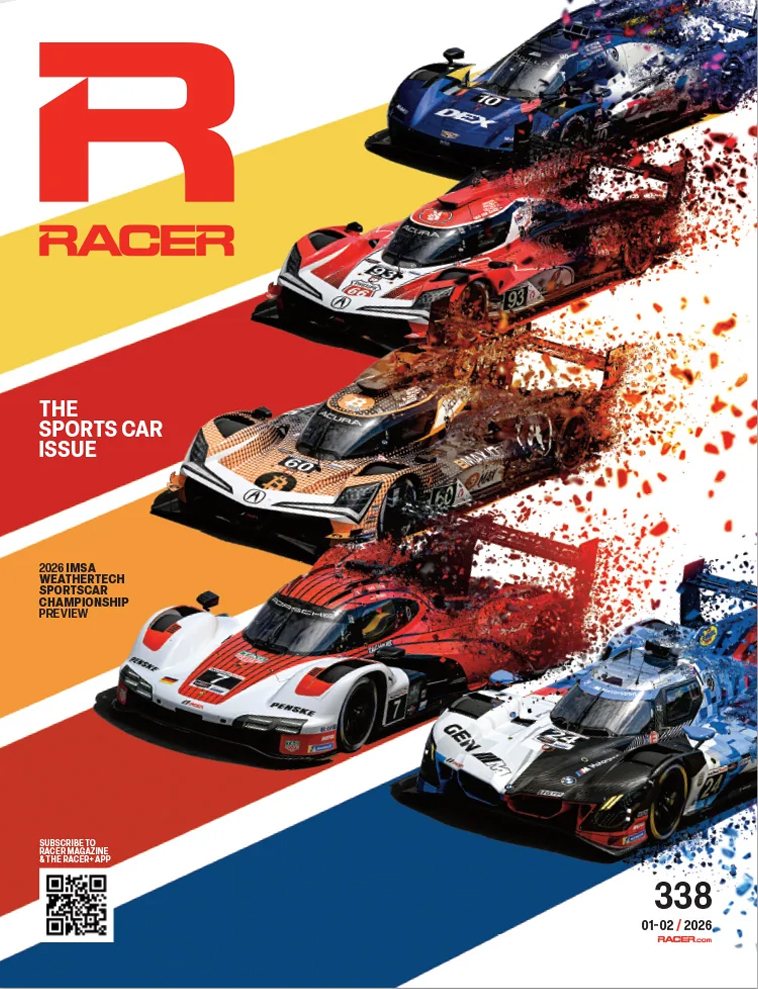 Racer January 01, 2026 Issue Cover