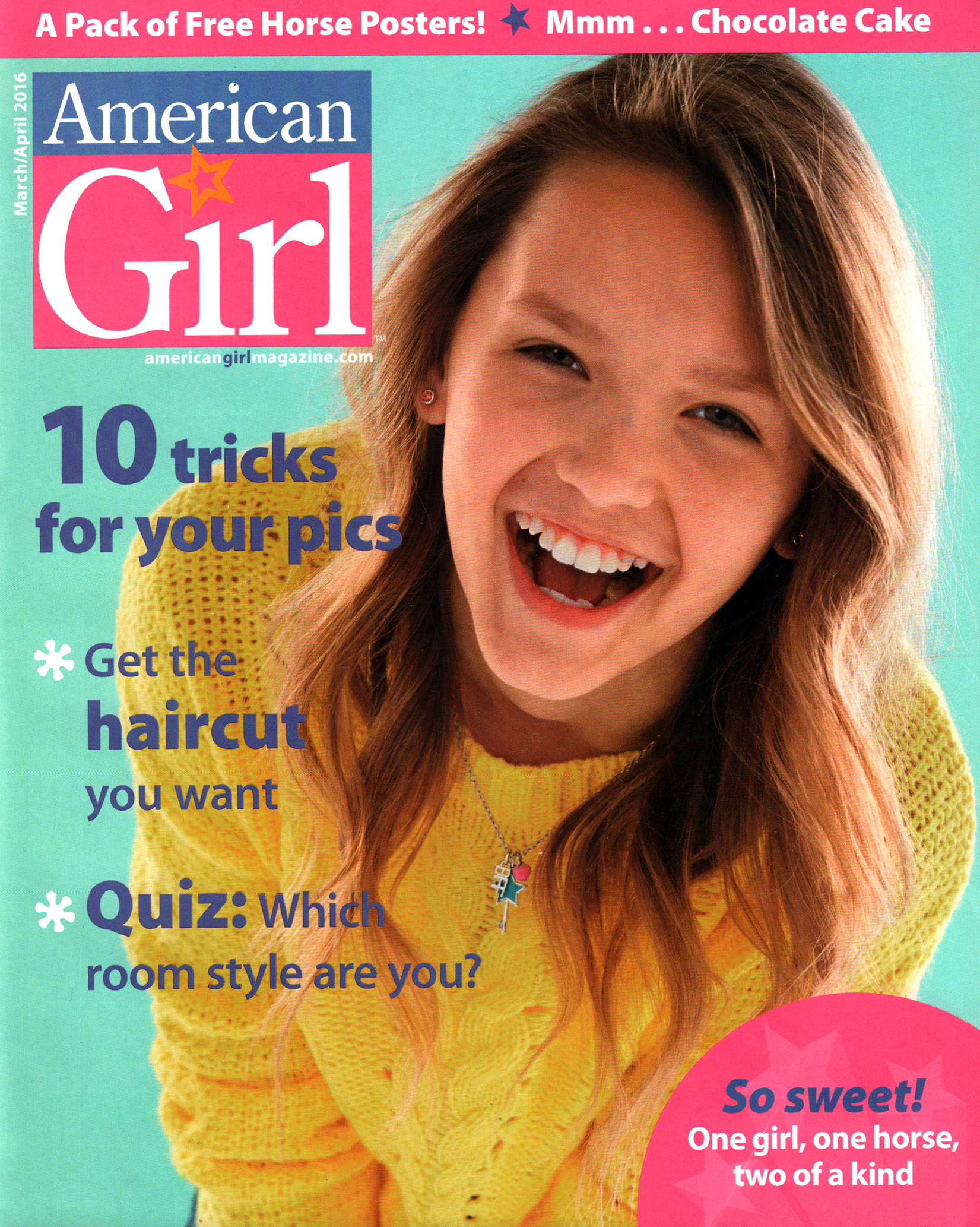 American-Girl March 01, 2016 Issue Cover