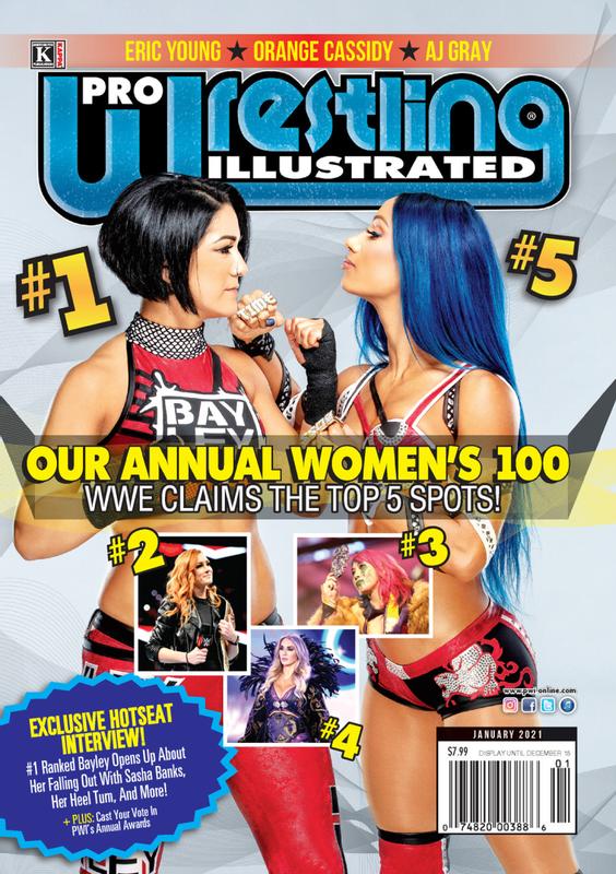 Pro-Wrestling-Illustrated January 01, 2021 Issue Cover