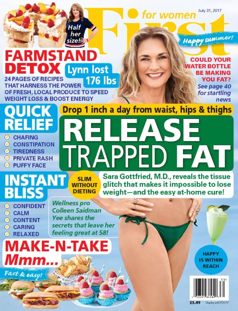 first-for-women July 31, 2017 Issue Cover