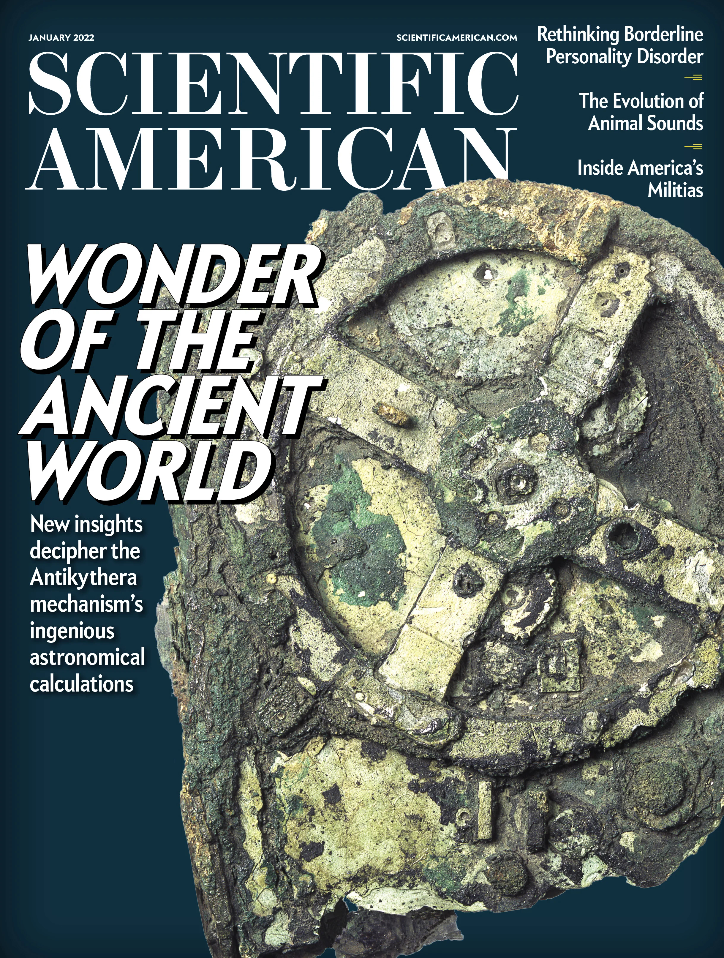 Scientific-American January 01, 2022 Issue Cover