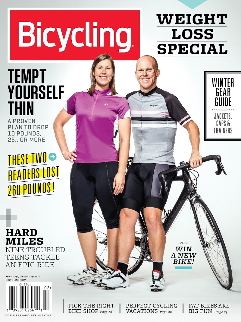 Bicycling January 01, 2014 Issue Cover