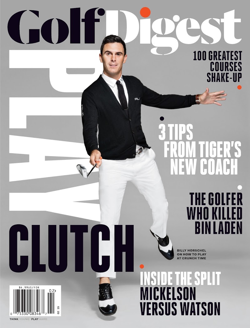 Golf-Digest February 01, 2015 Issue Cover