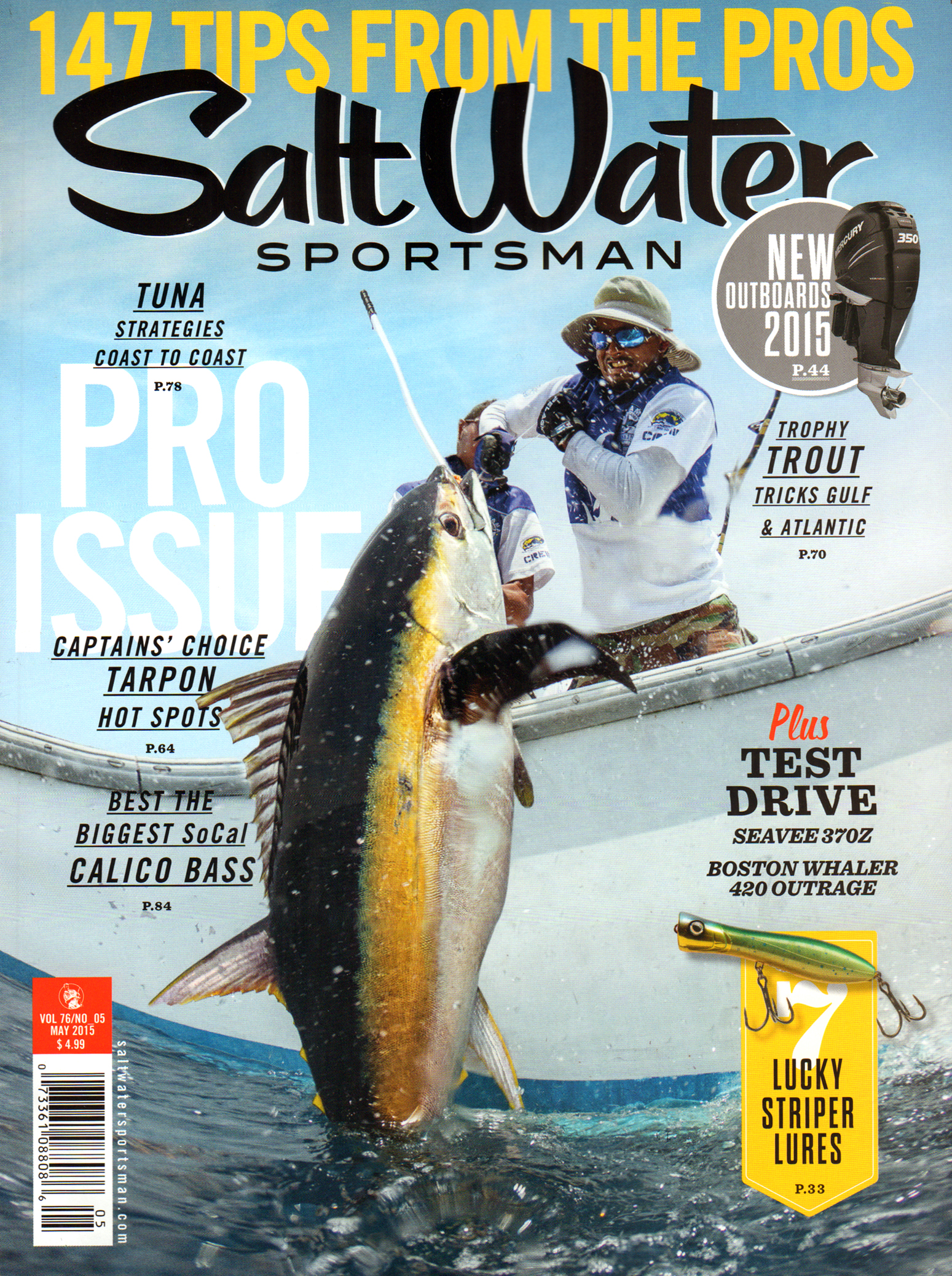 Salt-Water-Sportsman May 01, 2015 Issue Cover