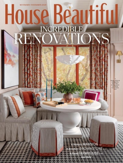 House Beautiful November 01, 2023 Issue Cover