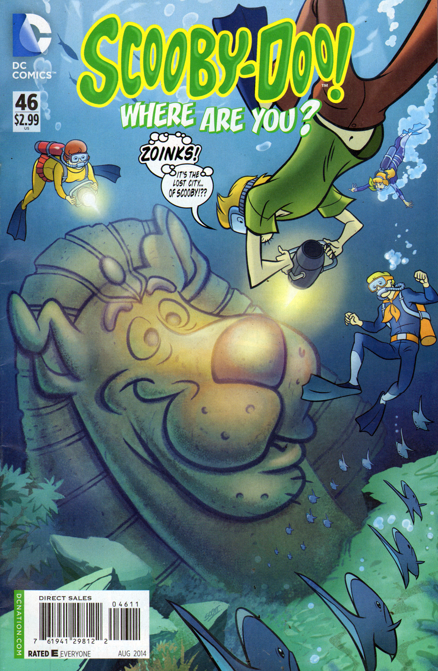 Scooby-Doo-Where-Are-You August 01, 2014 Issue Cover