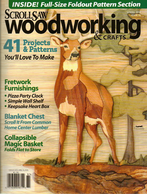 Scroll-Saw-Woodworking-and-Crafts March 01, 2018 Issue Cover