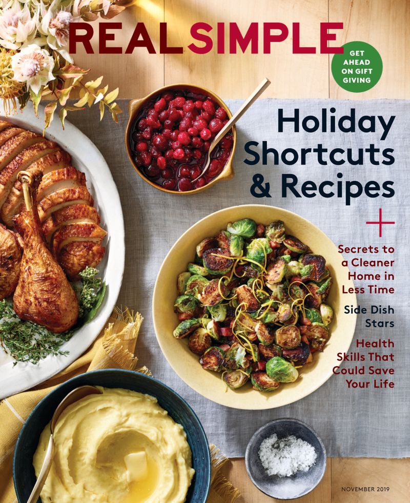 real-simple November 01, 2019 Issue Cover