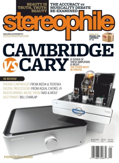 Stereophile January 01, 2019 Issue Cover