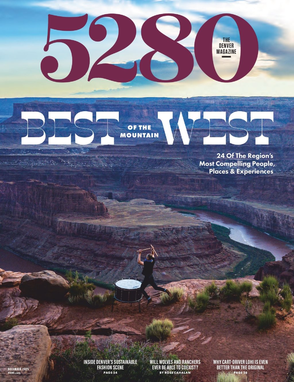 5280 Magazine December 01, 2025 Issue Cover