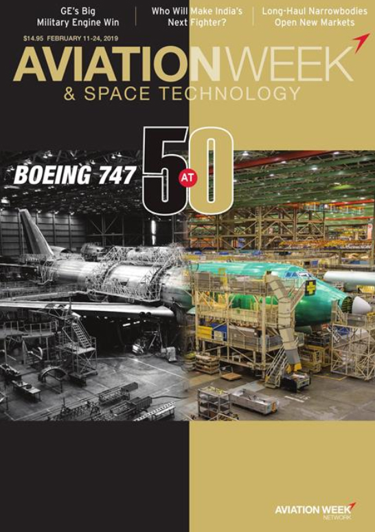 Aviation-Week-and-Space-Technology February 11, 2019 Issue Cover