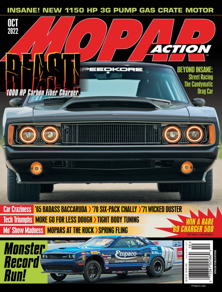 Mopar-Action October 01, 2022 Issue Cover