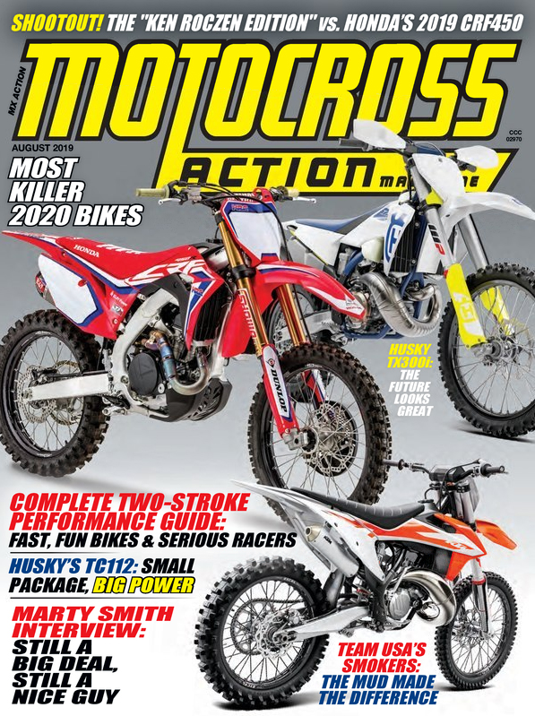 Motocross-Action August 01, 2019 Issue Cover