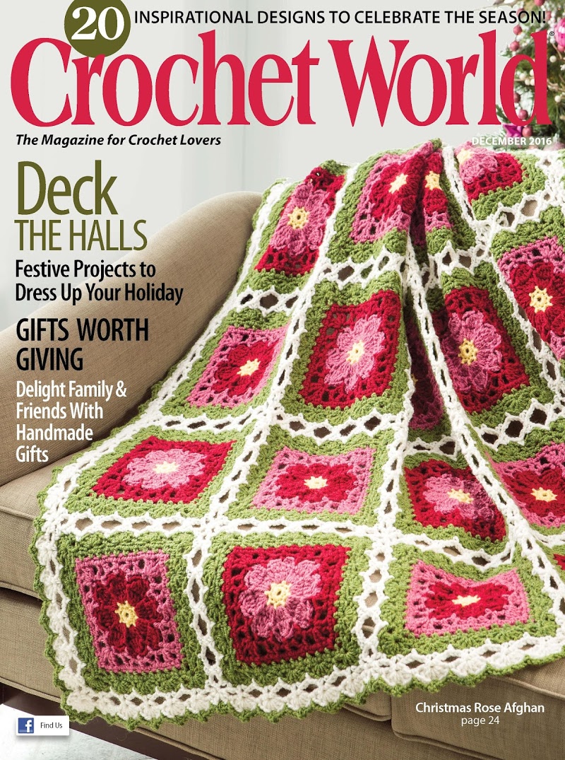 crochet-world December 01, 2016 Issue Cover