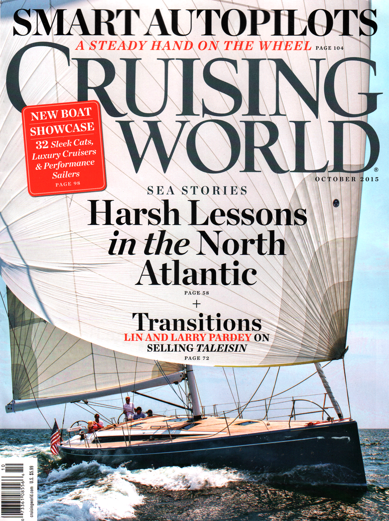 Cruising-World October 01, 2015 Issue Cover