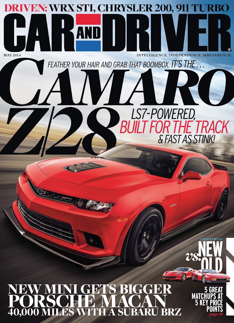 Car-And-Driver May 01, 2014 Issue Cover