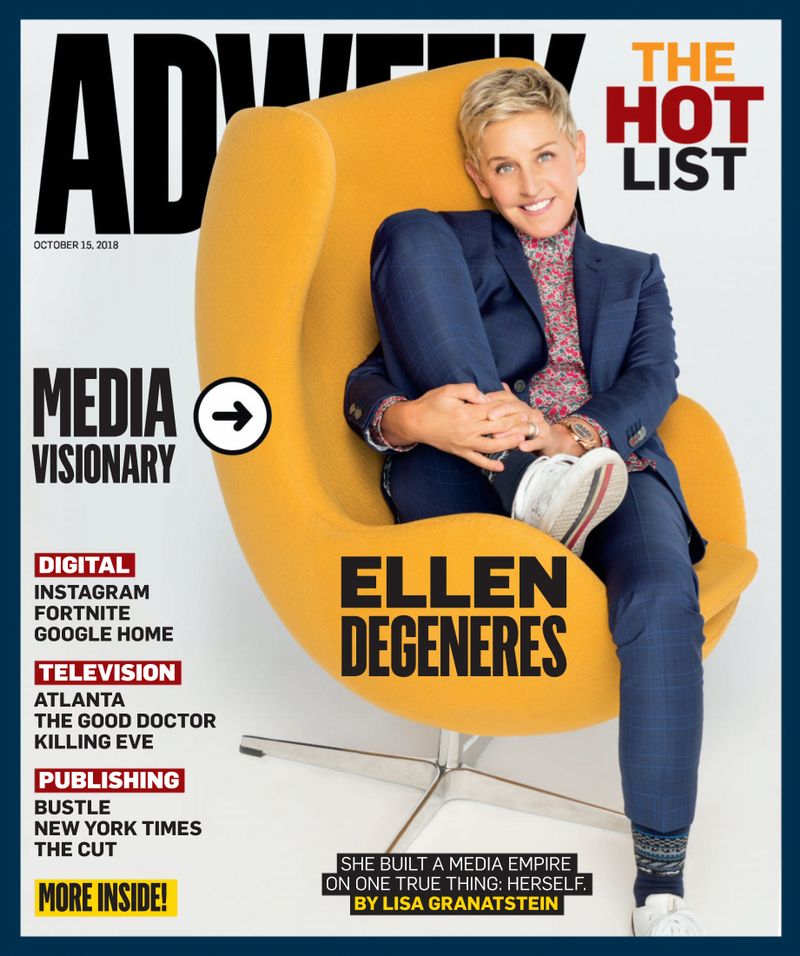 Adweek October 15, 2018 Issue Cover