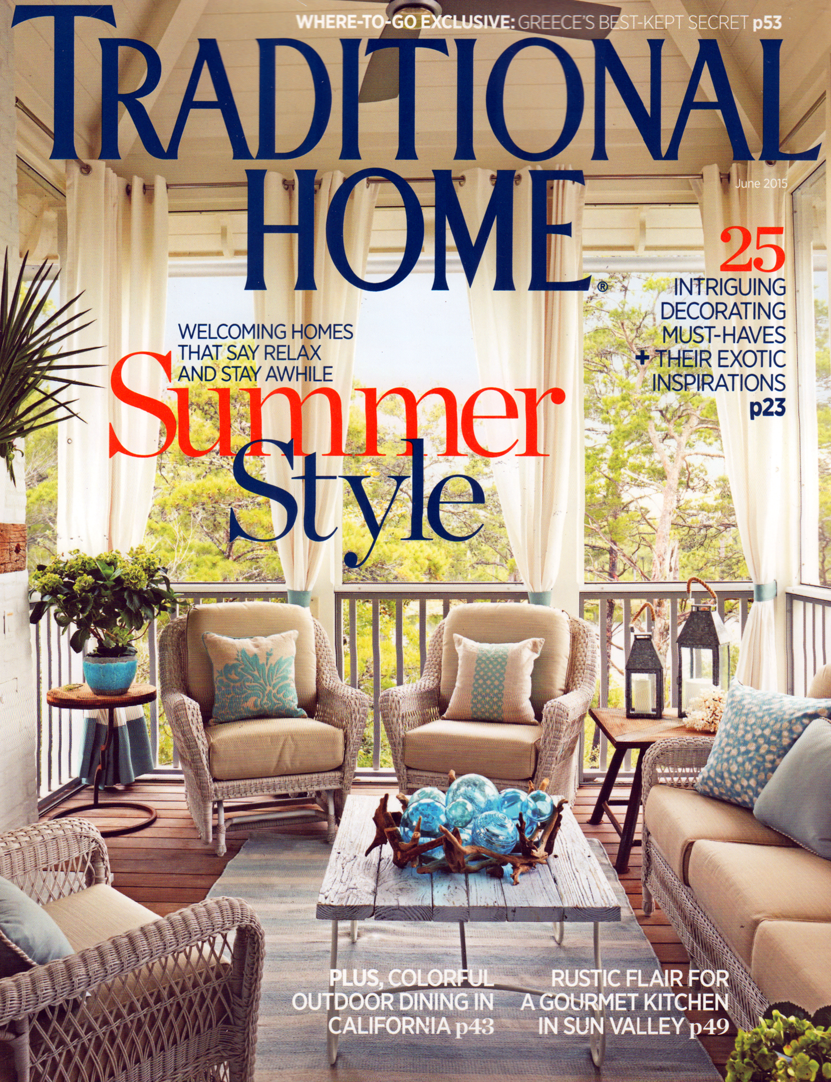 Traditional-Home June 01, 2015 Issue Cover