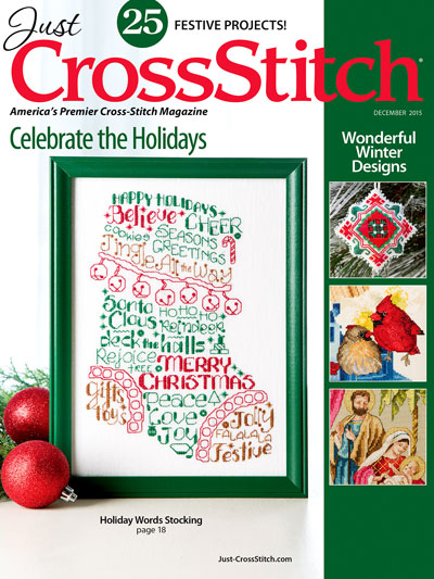 Just-CrossStitch November 01, 2015 Issue Cover