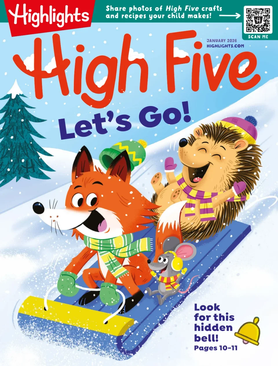 Highlights-High-Five January 01, 2026 Issue Cover