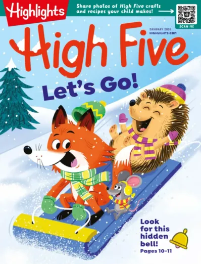 Highlights High Five January 01, 2026 Issue Cover
