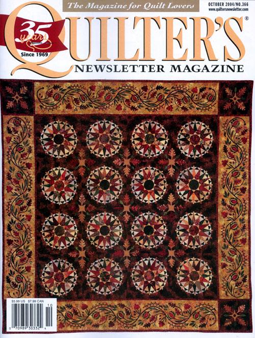 Quilters-Newsletter September 08, 2004 Issue Cover