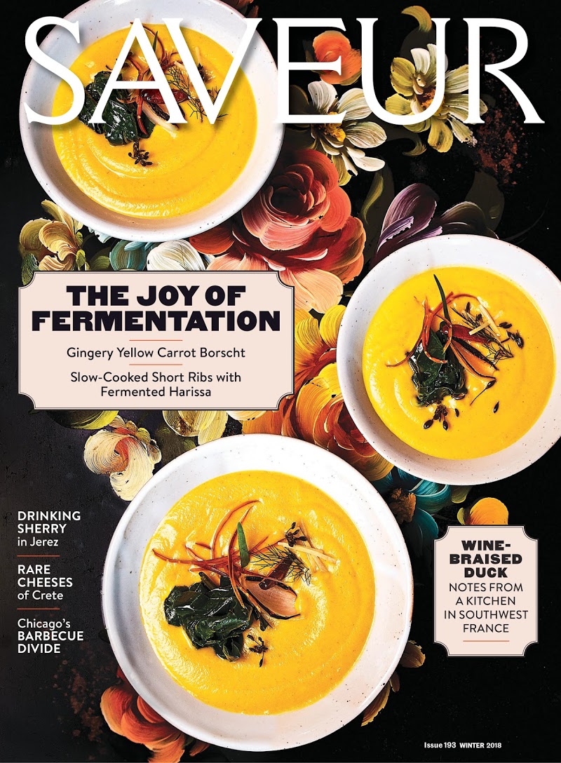 Saveur February 01, 2018 Issue Cover