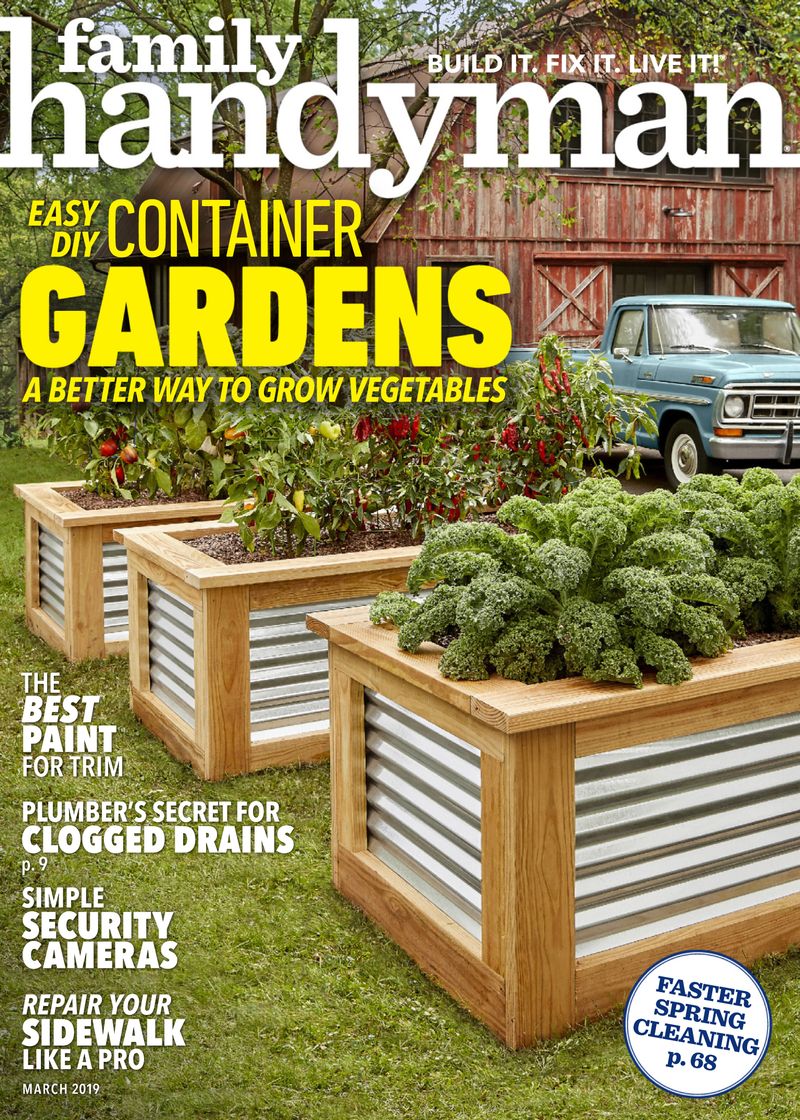 The-Family-Handyman March 01, 2019 Issue Cover