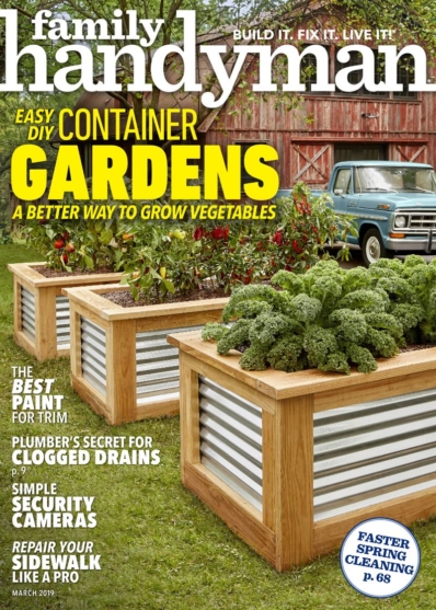 The Family Handyman March 01, 2019 Issue Cover