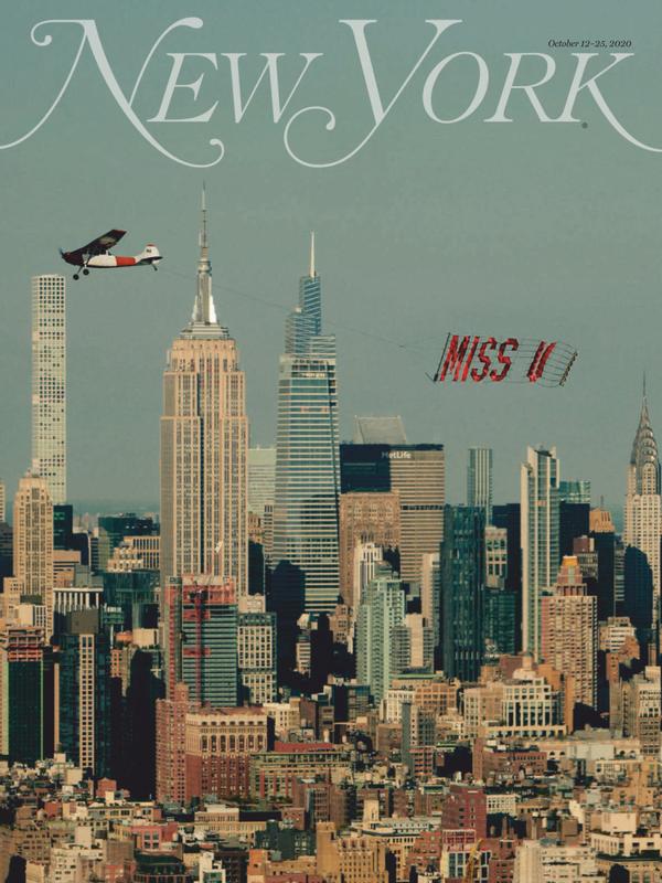 New-York-Magazine October 12, 2020 Issue Cover