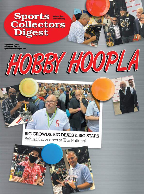 Sports-Collectors-Digest September 01, 2021 Issue Cover