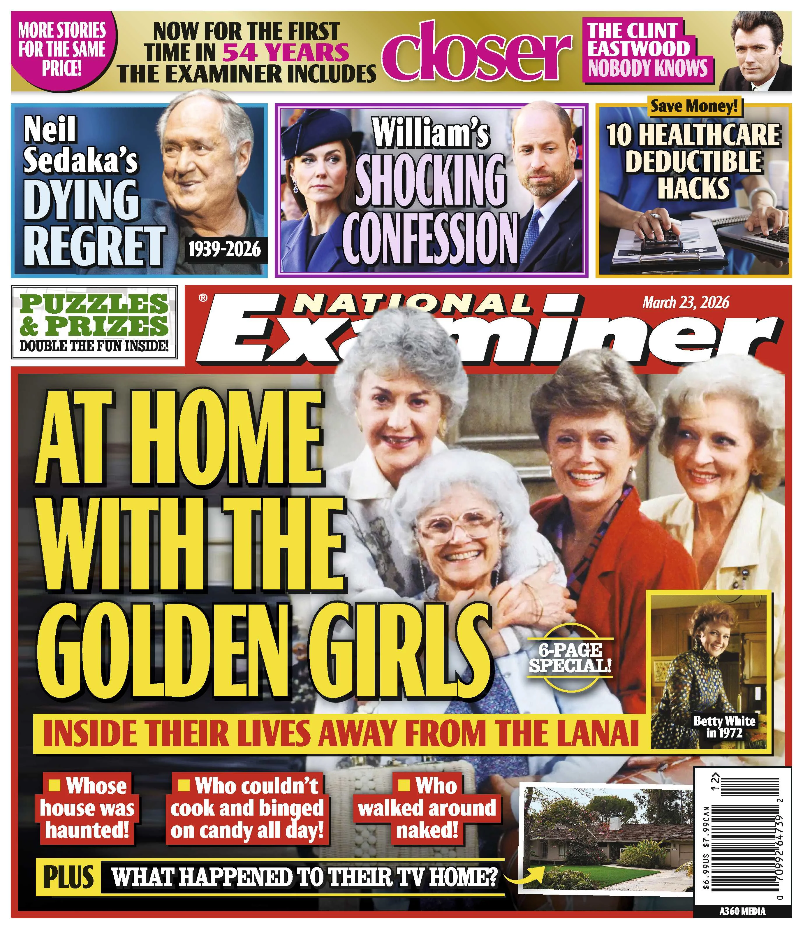 National Examiner March 23, 2026 Issue Cover