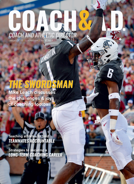 Coach-and-Athletic-Director January 01, 2018 Issue Cover