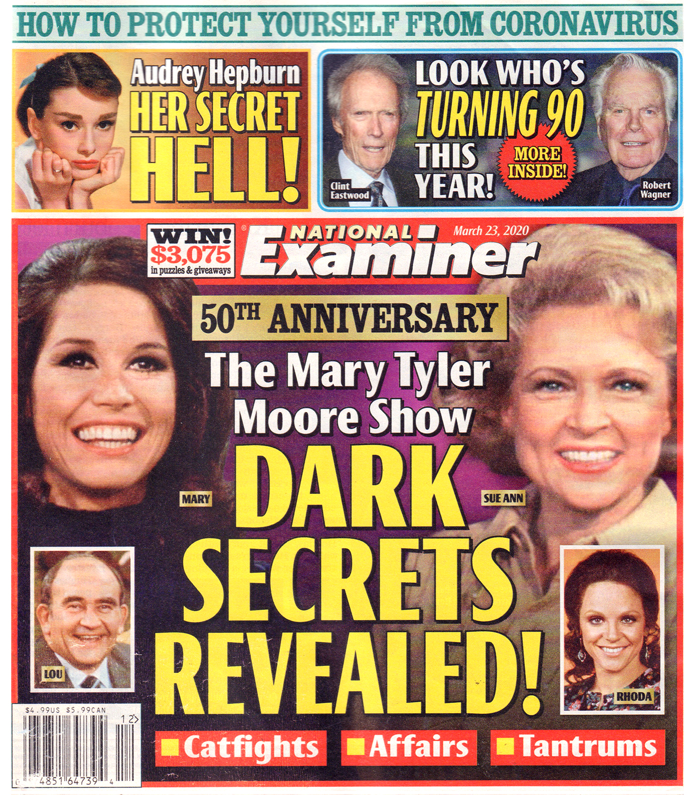 national-examiner March 23, 2020 Issue Cover