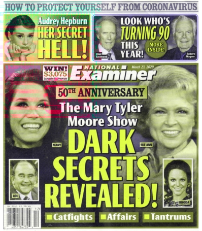 National Examiner March 23, 2020 Issue Cover