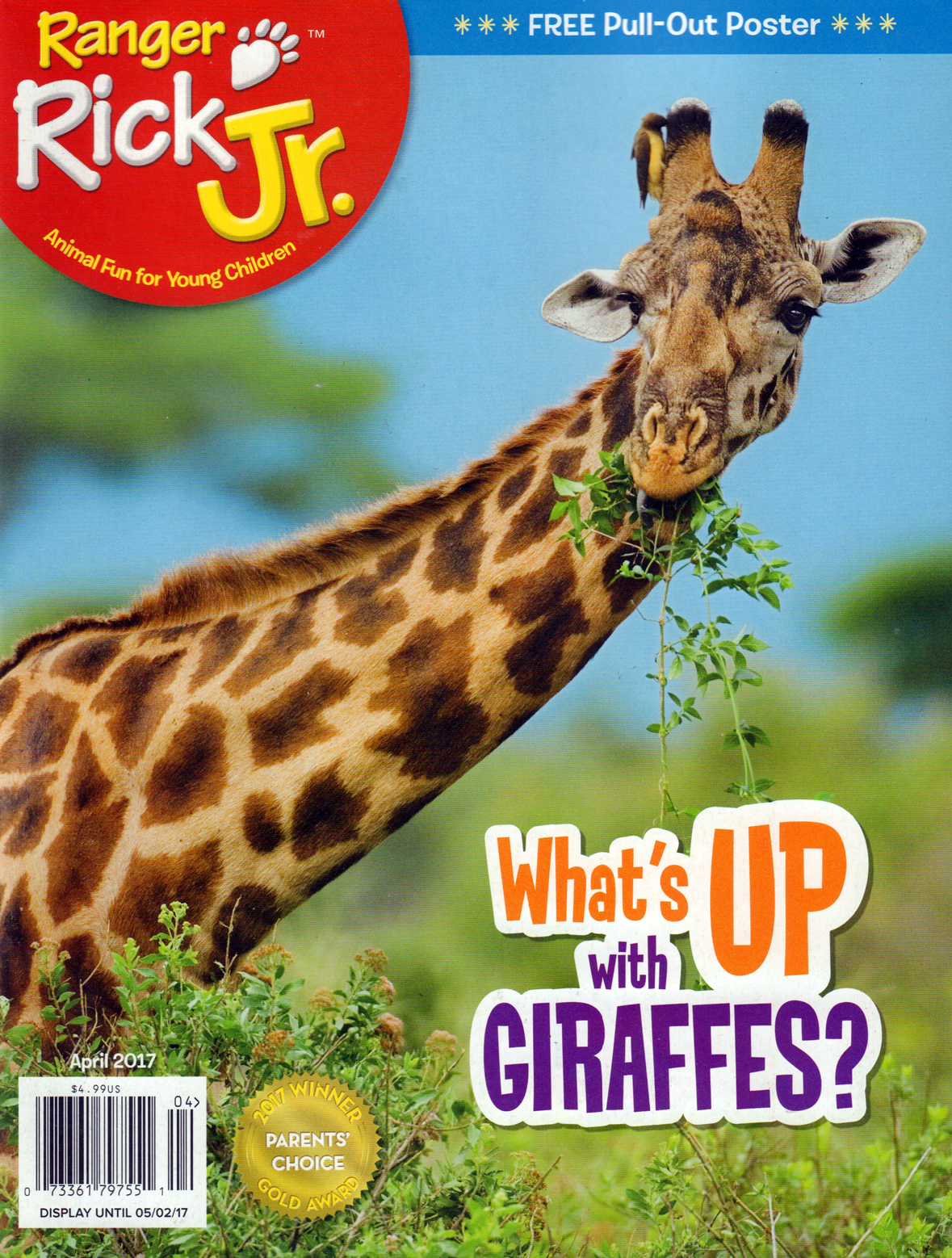 Ranger-Rick-Jr April 01, 2017 Issue Cover