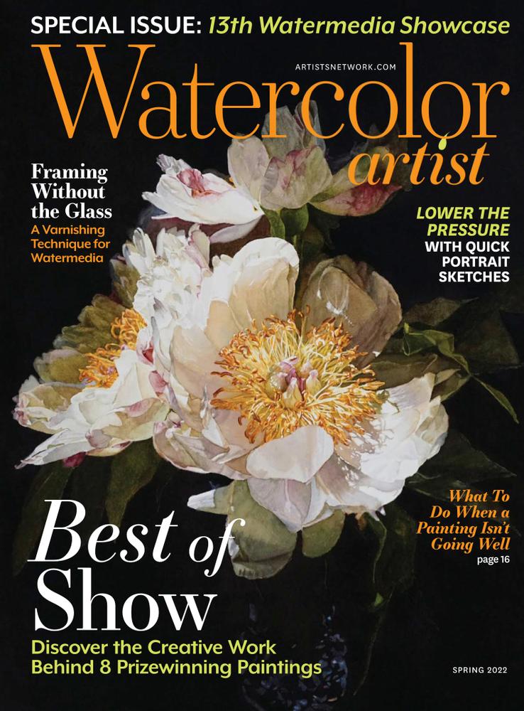 Watercolor-Artist March 01, 2022 Issue Cover