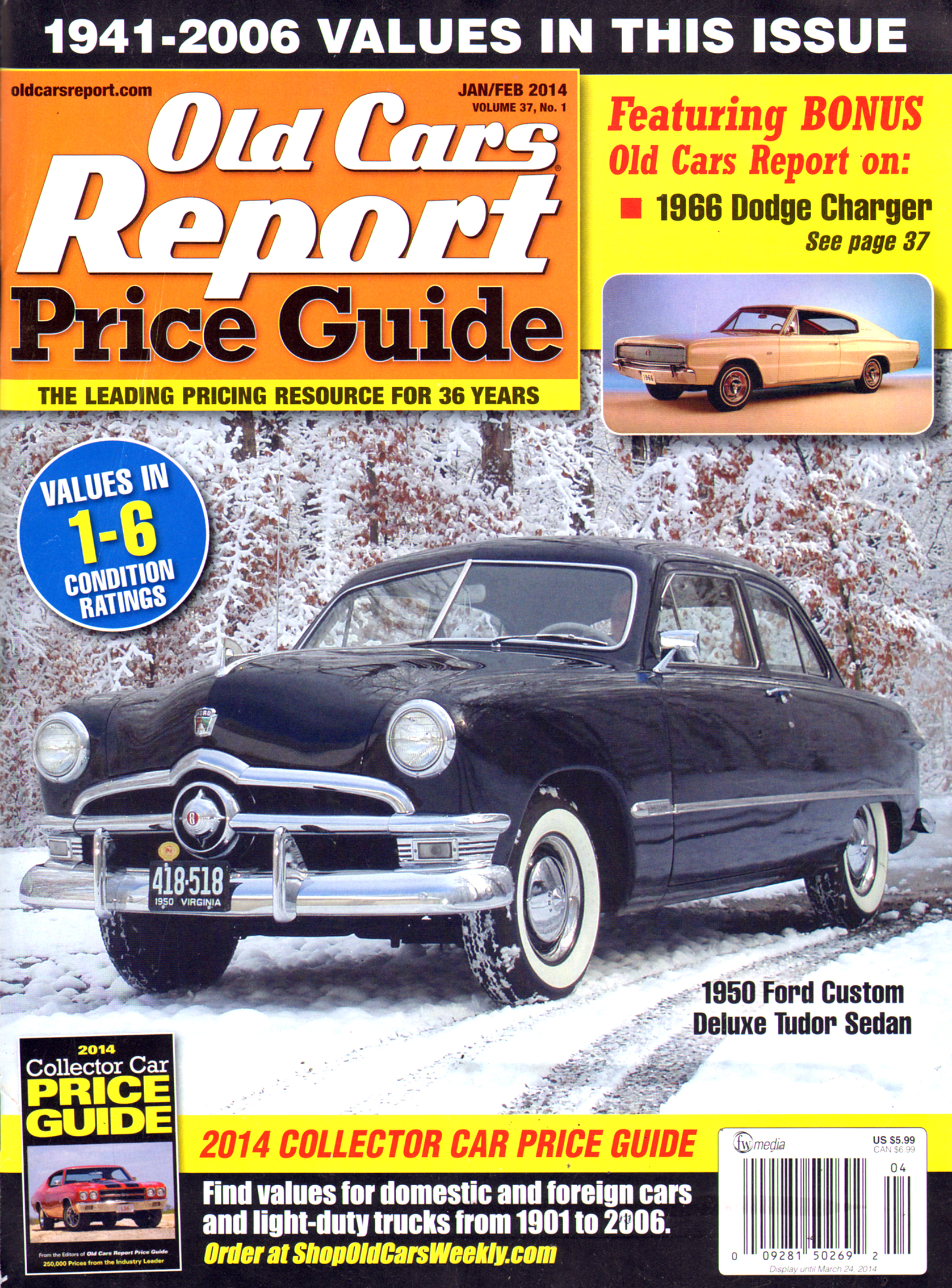 Old-Cars-Report-Price-Guide January 01, 2014 Issue Cover