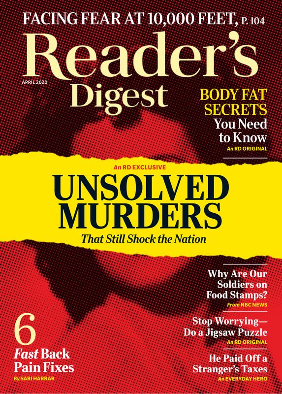 Readers-Digest April 01, 2020 Issue Cover