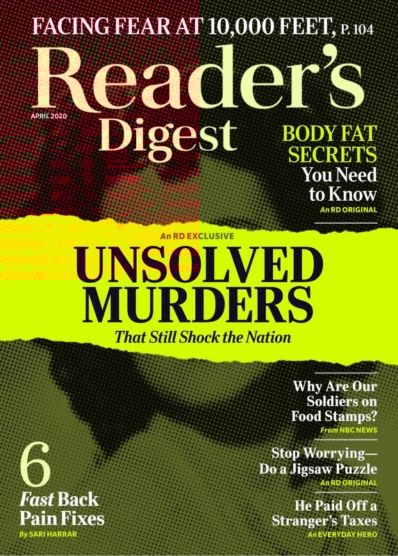 Reader's Digest April 01, 2020 Issue Cover