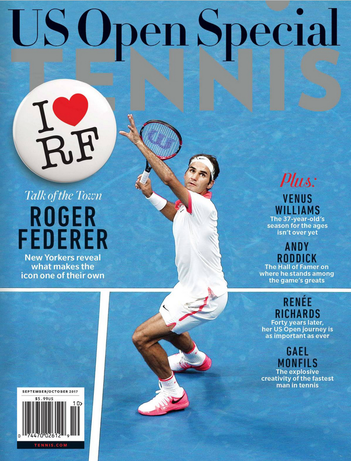 Tennis-Magazine September 01, 2017 Issue Cover