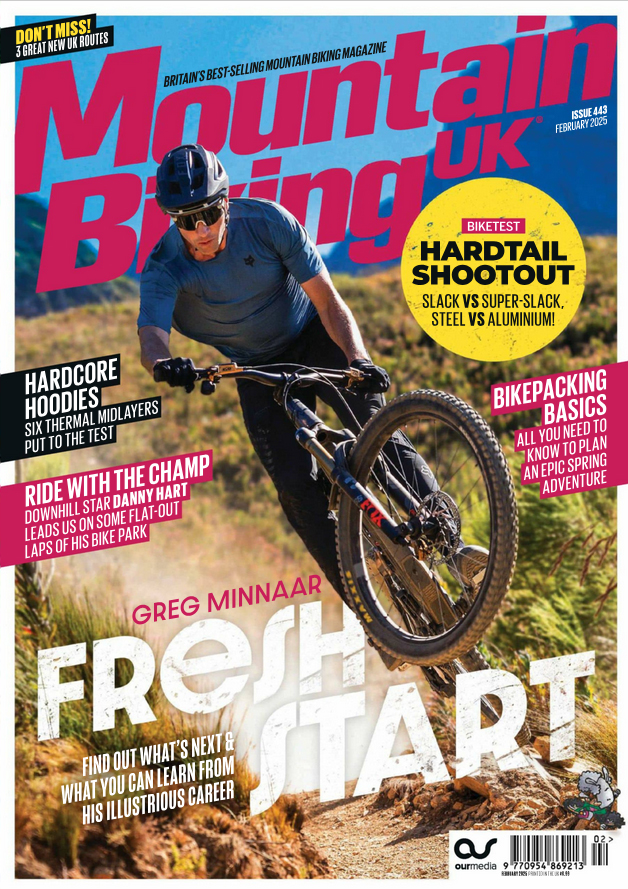 Mountain-Biking-UK February 01, 2025 Issue Cover
