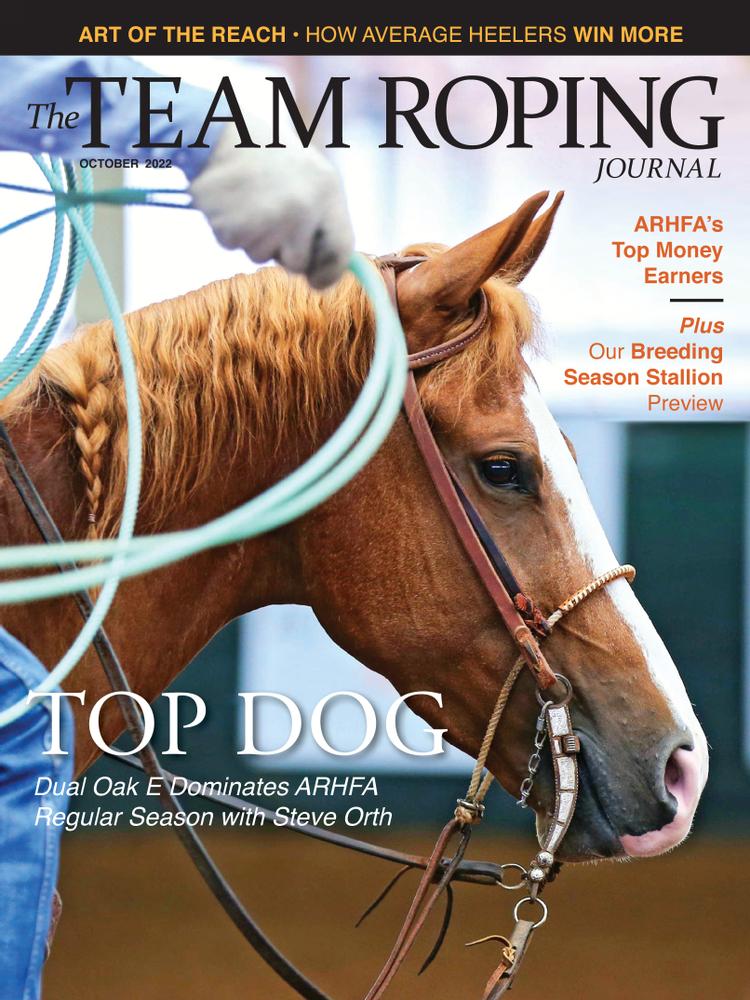 The-Team-Roping-Journal October 01, 2022 Issue Cover