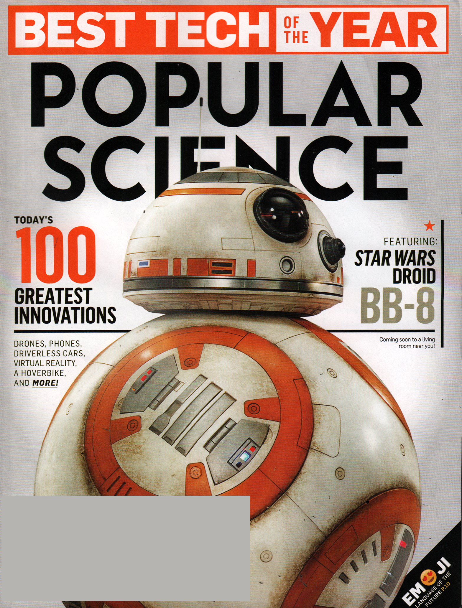 Popular-Science December 01, 2015 Issue Cover