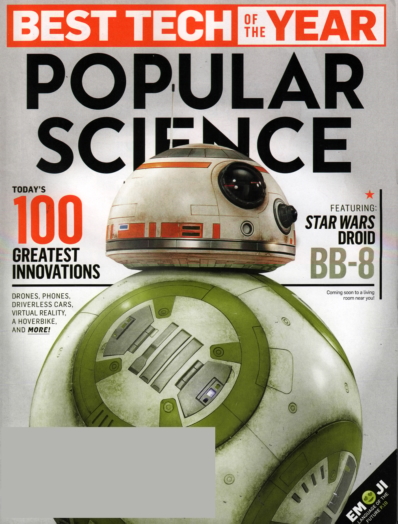 Popular Science December 01, 2015 Issue Cover