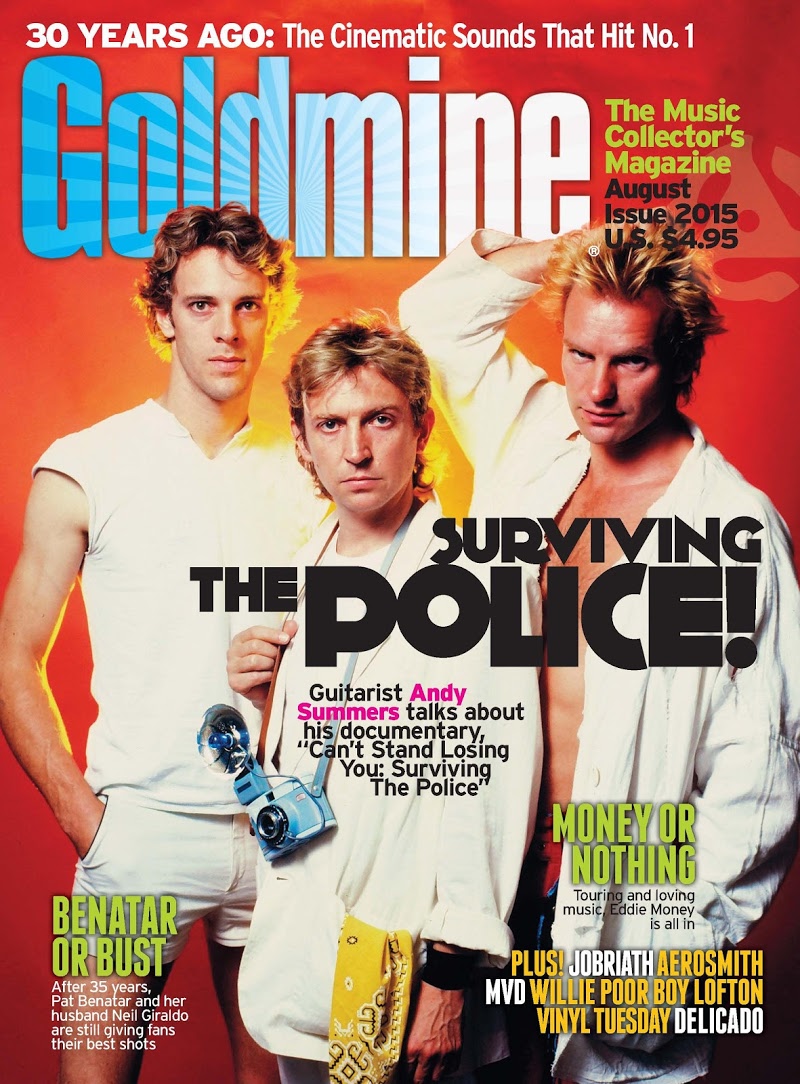 Goldmine August 01, 2015 Issue Cover