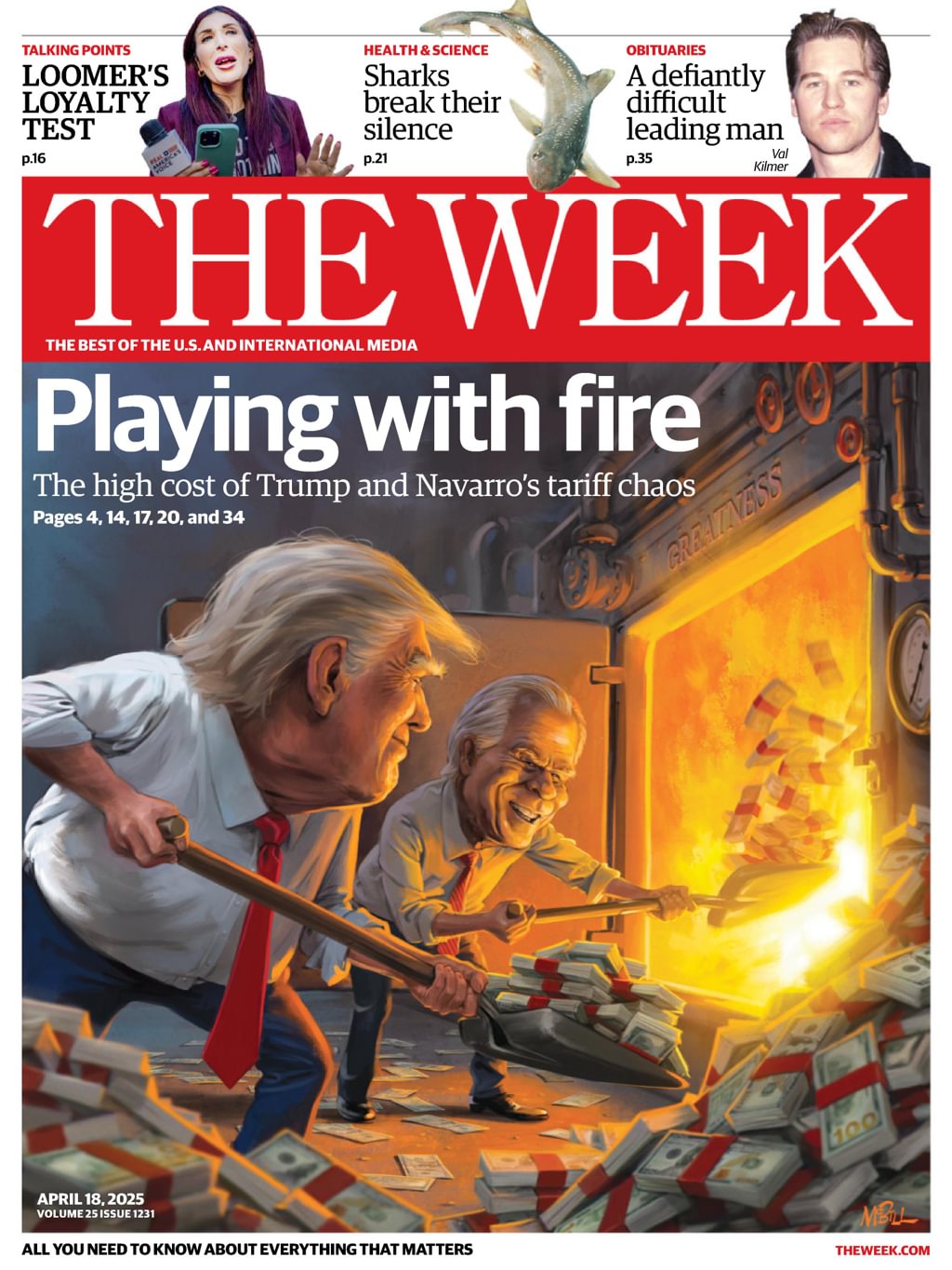 The-Week April 18, 2025 Issue Cover